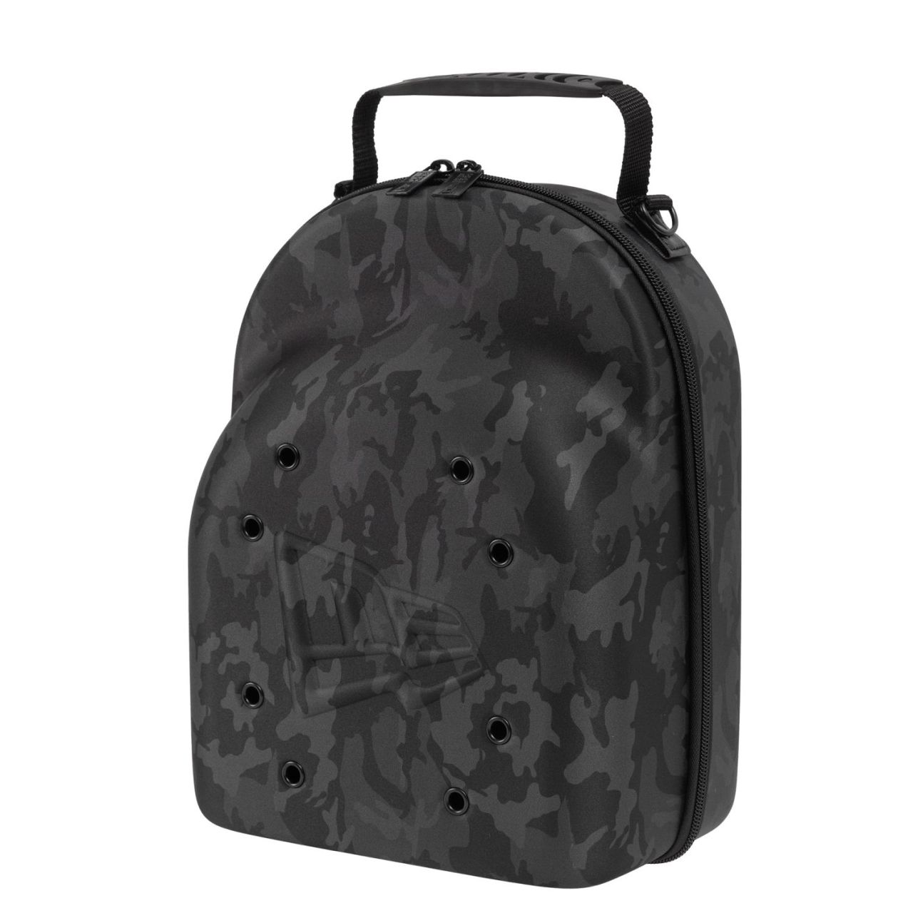 New Era 6 Cap Carrier Tasche Case - CAMO schwarz