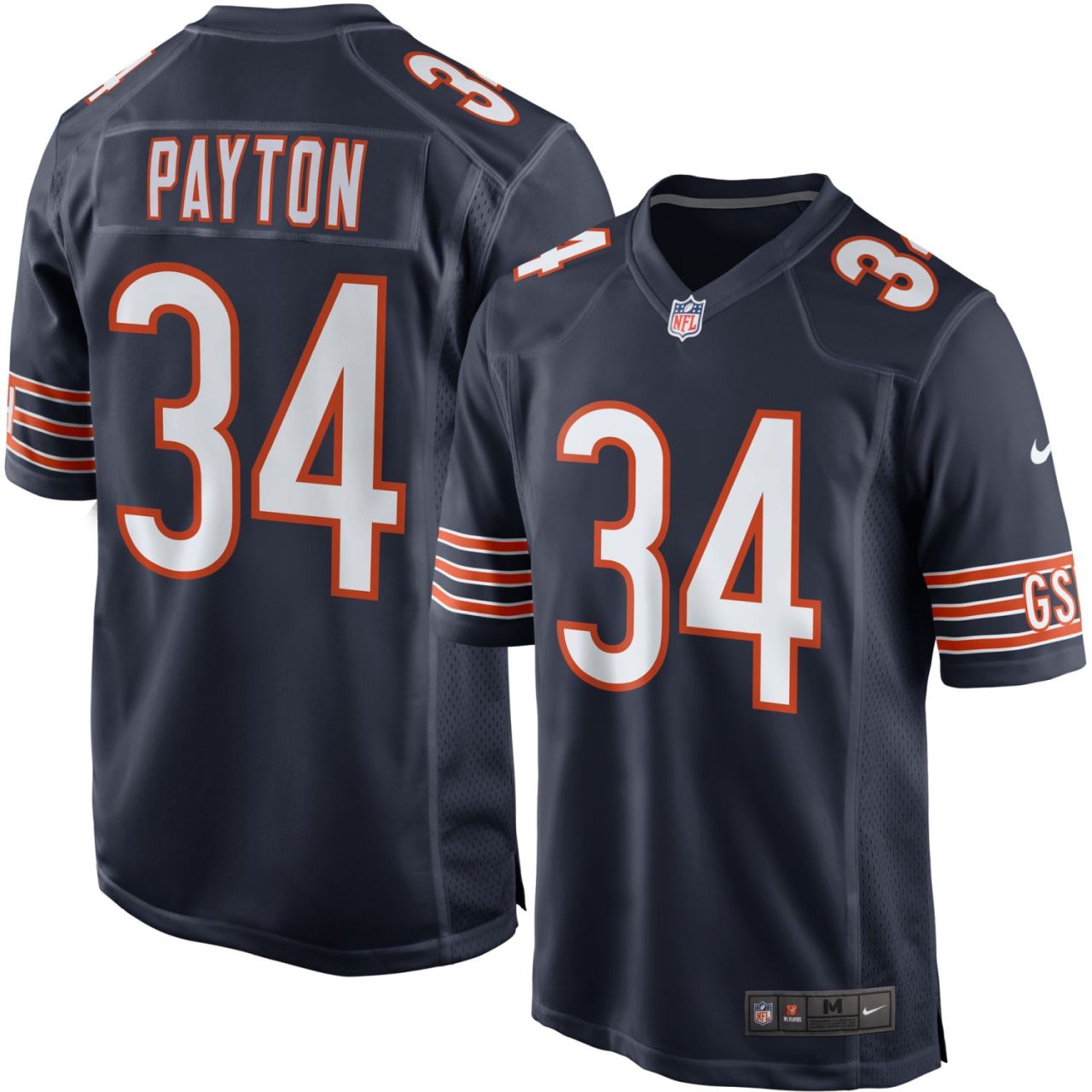 Nike GAME Jersey Chicago Bears #34 Walter Payton