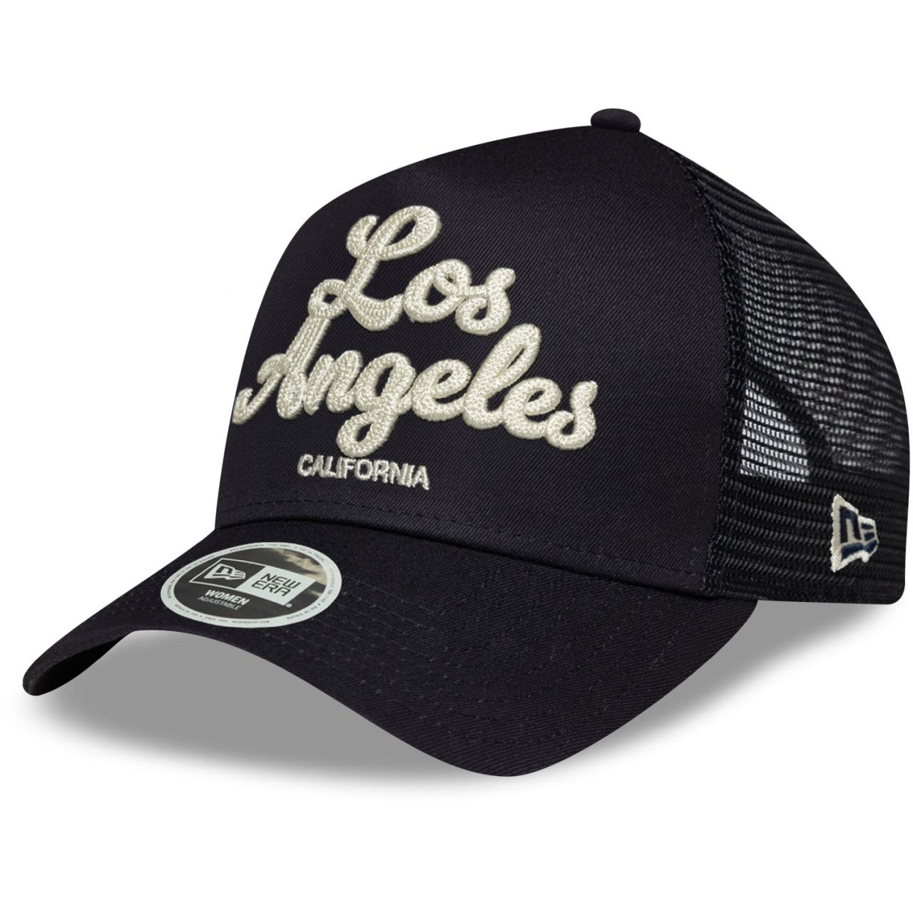 New Era Damen A-Frame Trucker Cap - Chainstich Los Angeles