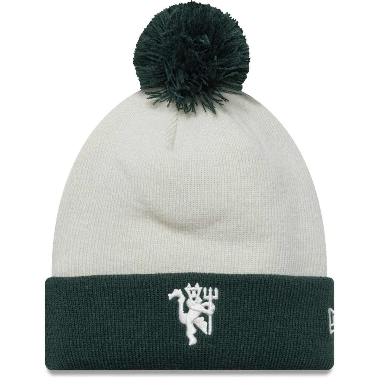New Era Damen Wintermütze Beanie - Manchester United ivory