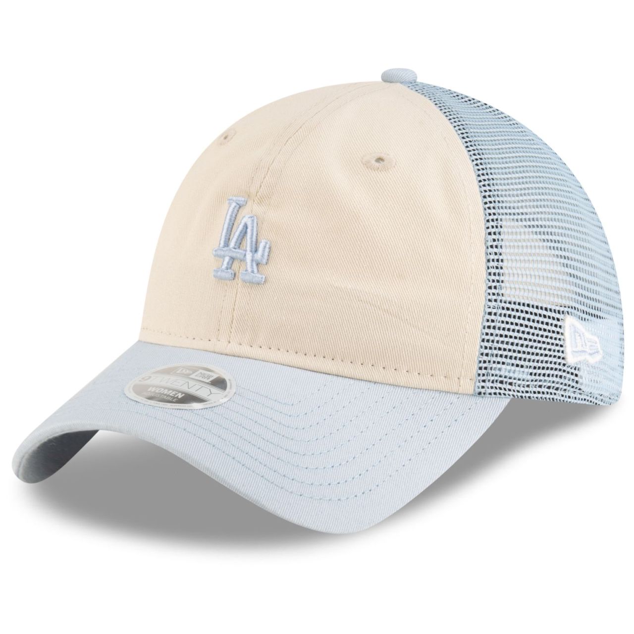 New Era 9Twenty Mesh Damen Cap - Los Angeles Dodgers beige