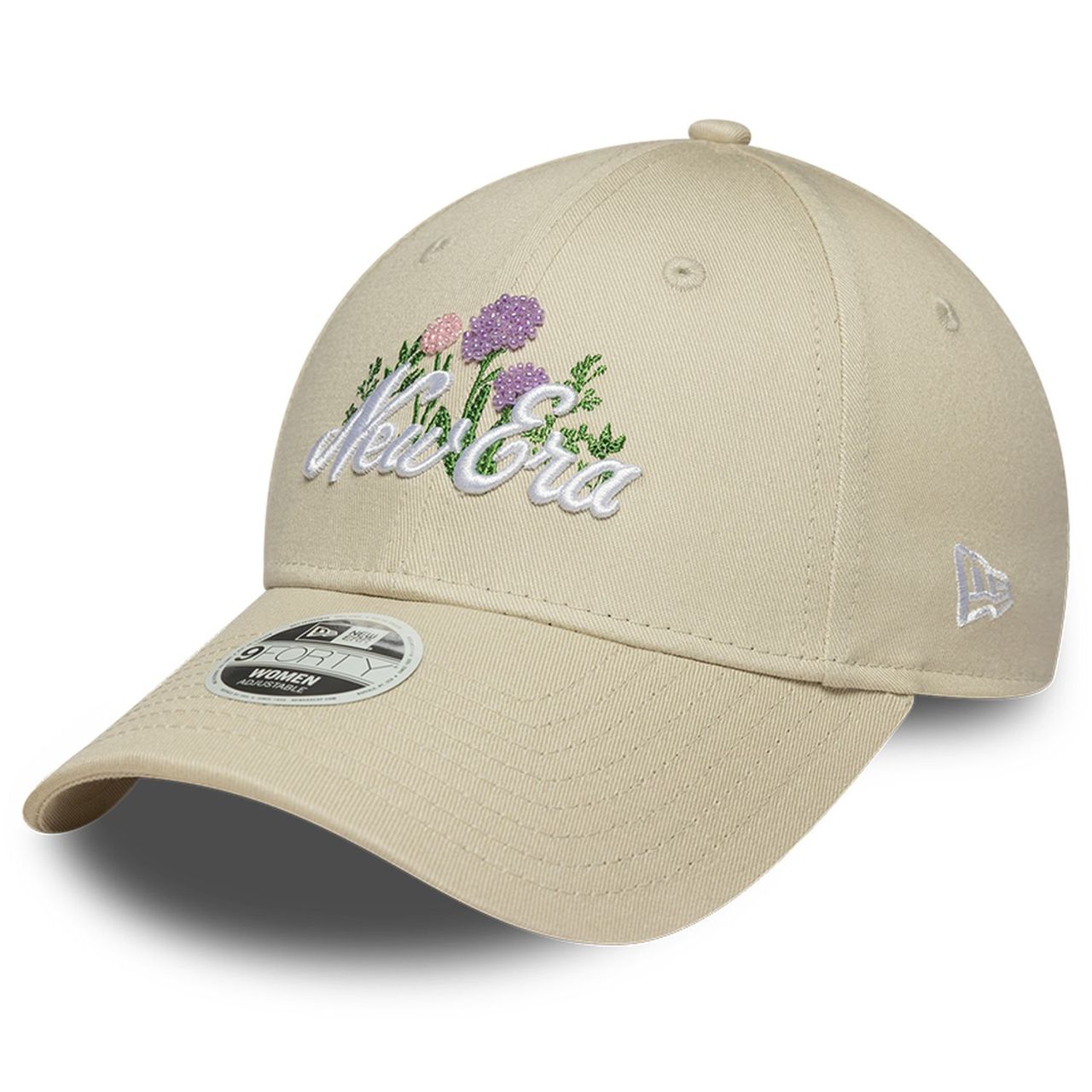 New Era 9Forty Damen Cap - FLORAL New York Yankees beige