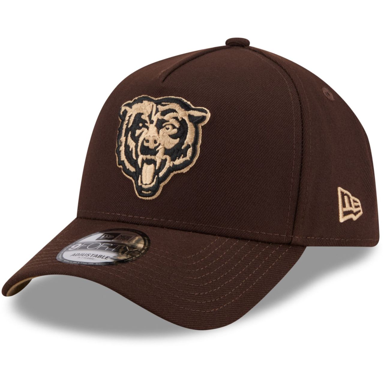 New Era 9Forty A-Frame Cap - Chicago Bears burnt wood