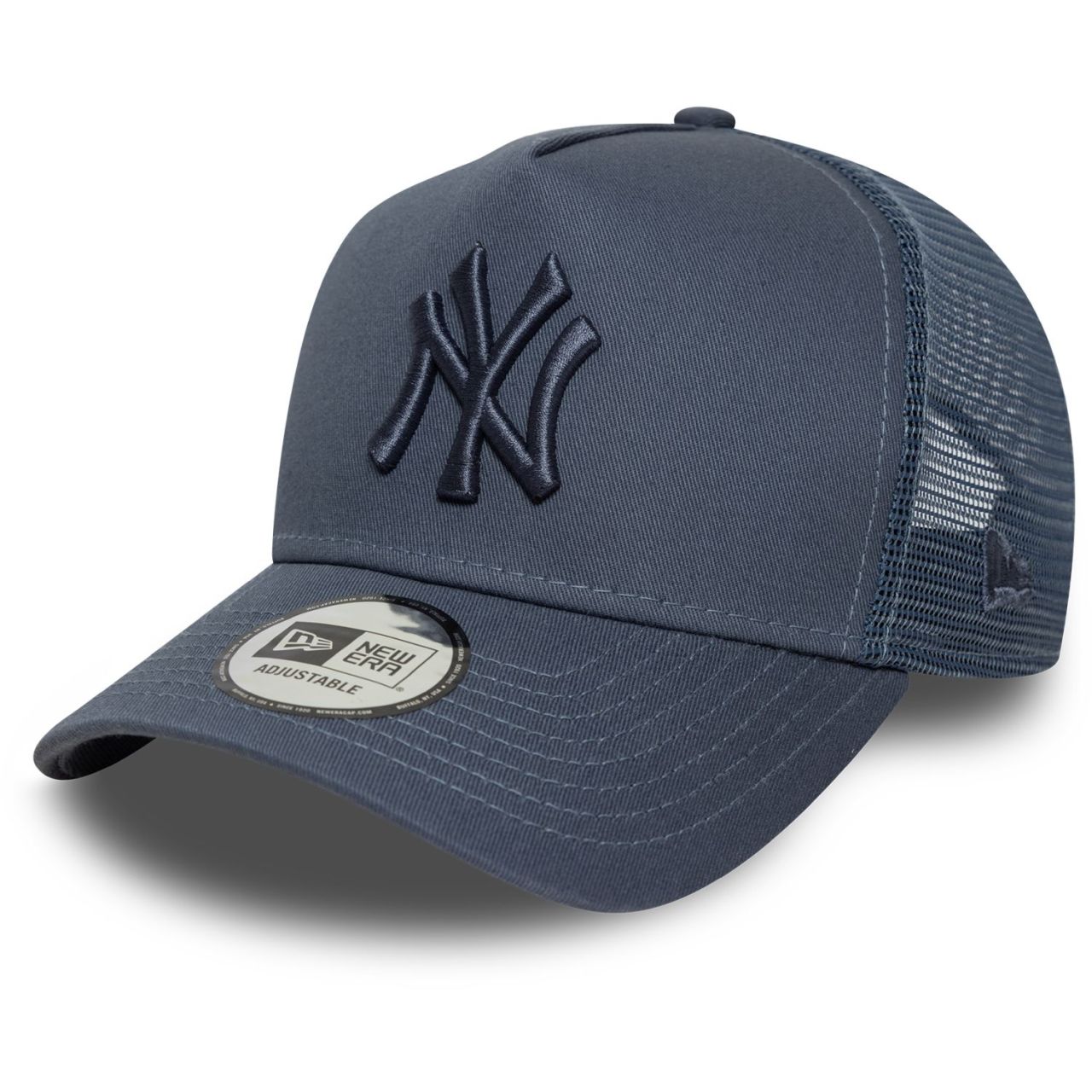 New Era A-Frame Trucker Cap - New York Yankees steel blue