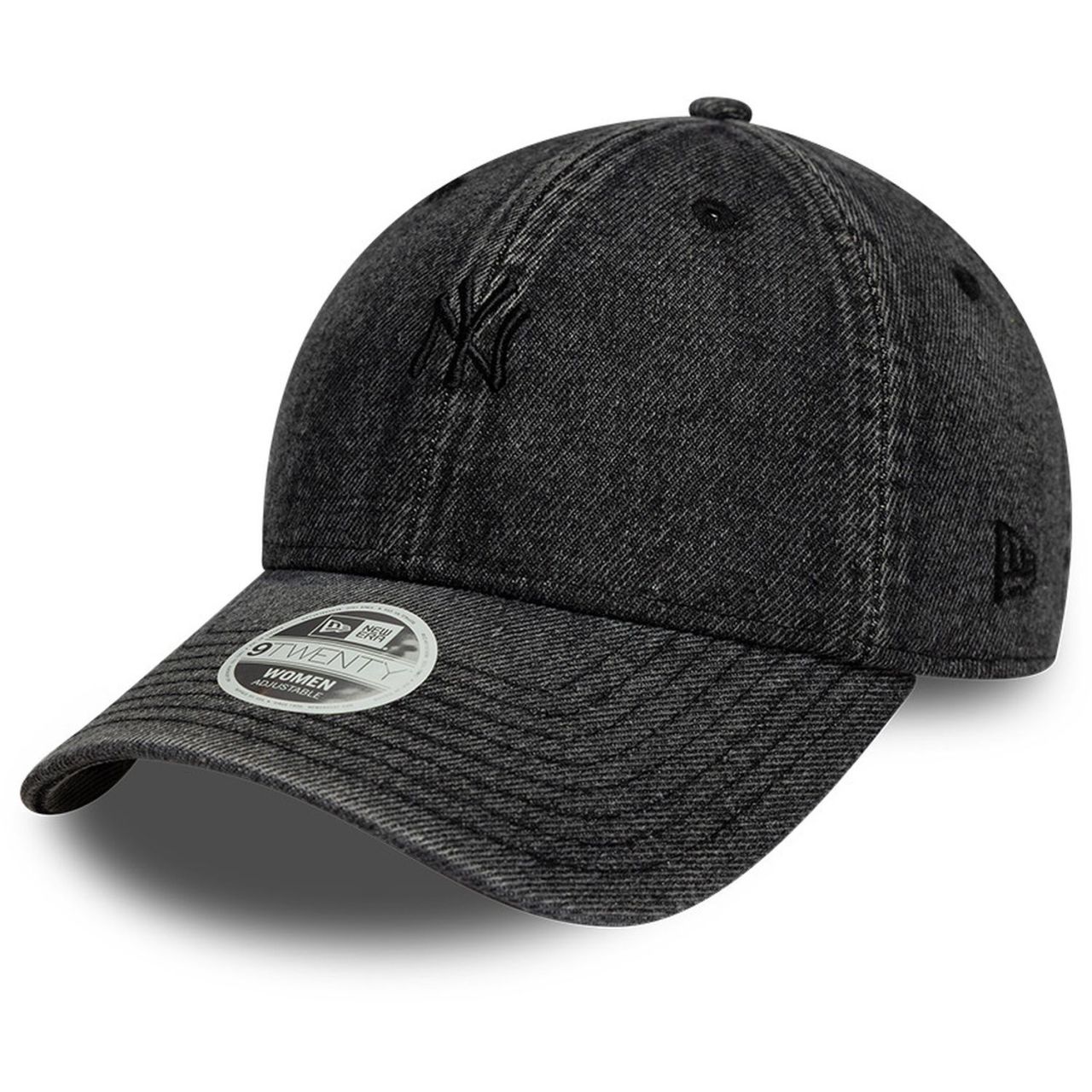 New Era 9Twenty Damen Cap - WASHED DENIM NY Yankees schwarz