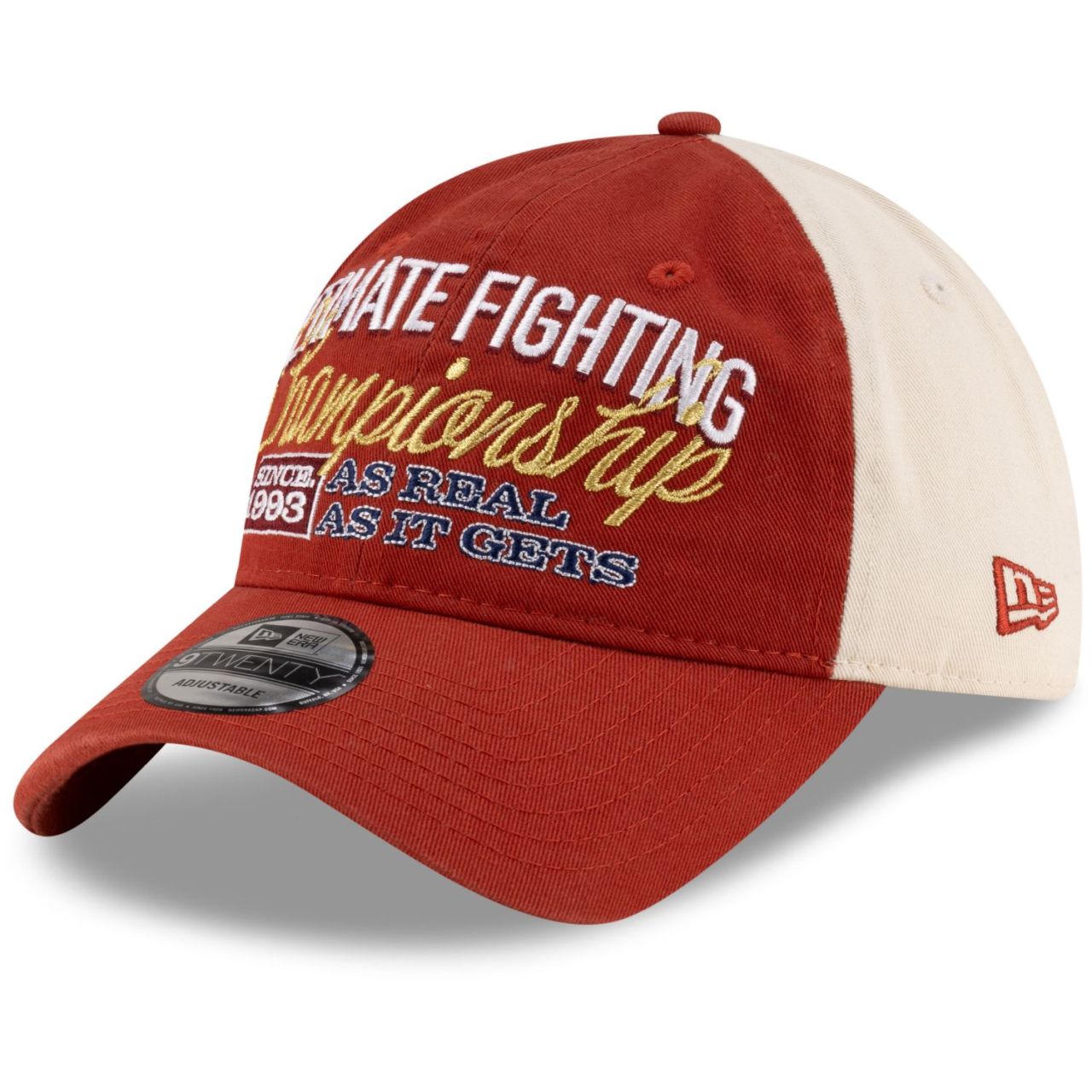 New Era 9Twenty Unisex Cap - UFC MMA stone washed rust