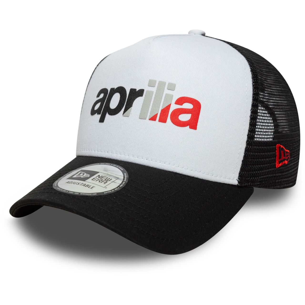 New Era A-Frame Mesh Trucker Cap - APRILIA Racing