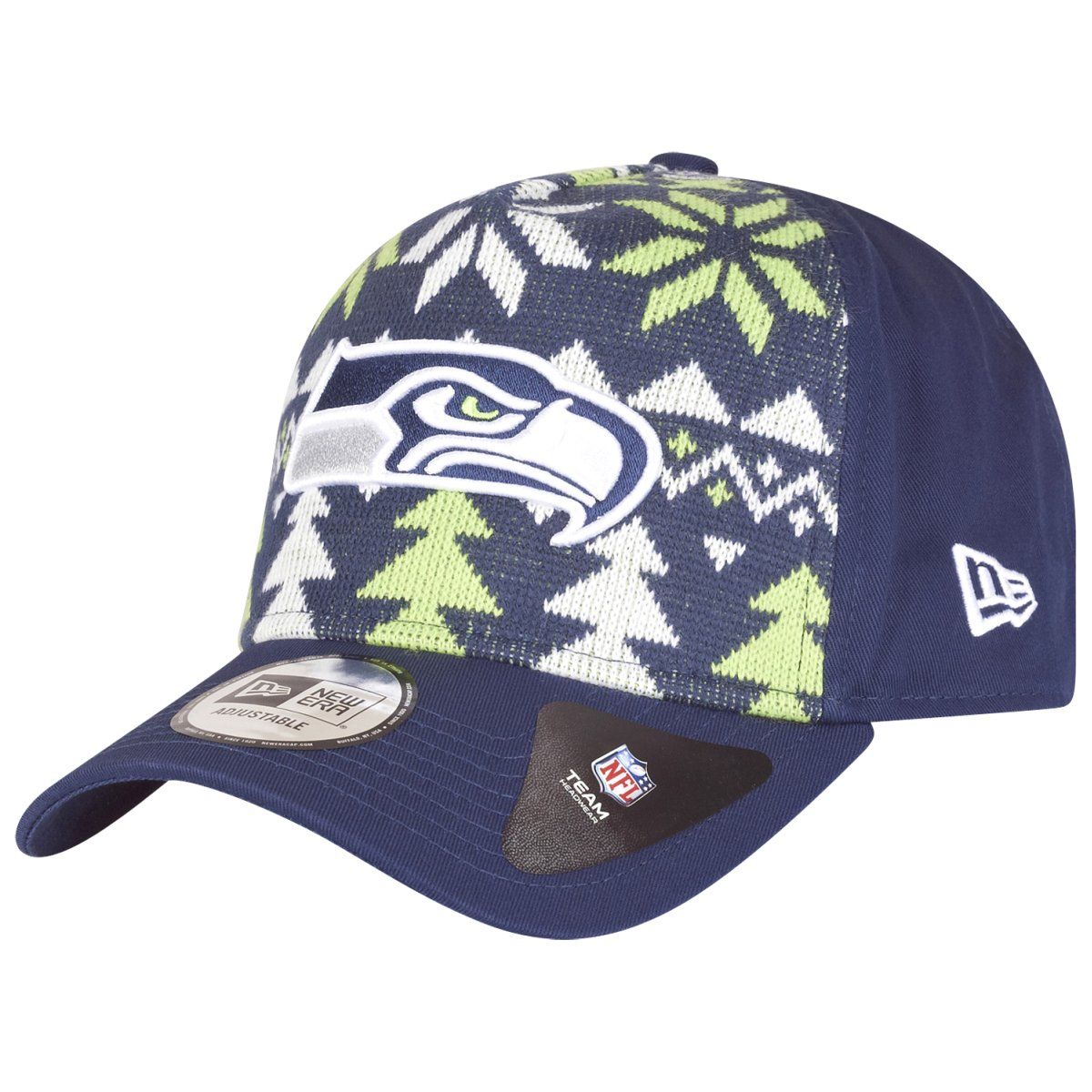 New Era Christmas Jumper Trucker Cap - NFL Seattle Seahawks