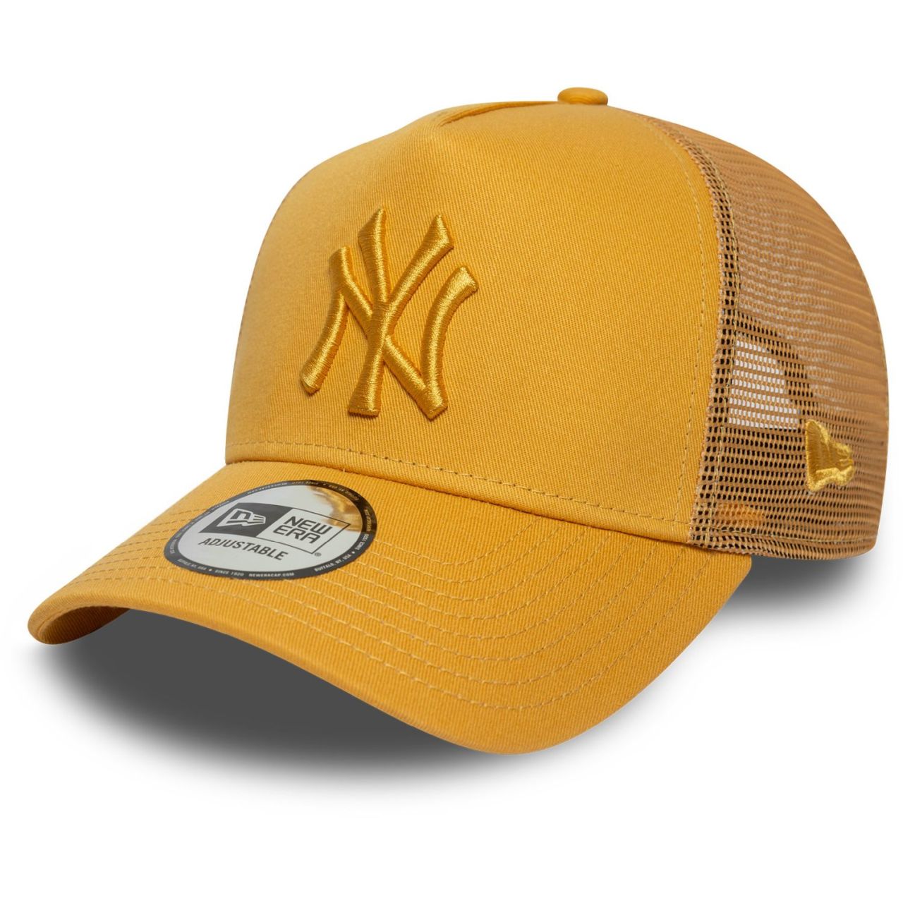New Era A-Frame Trucker Cap - New York Yankees gold