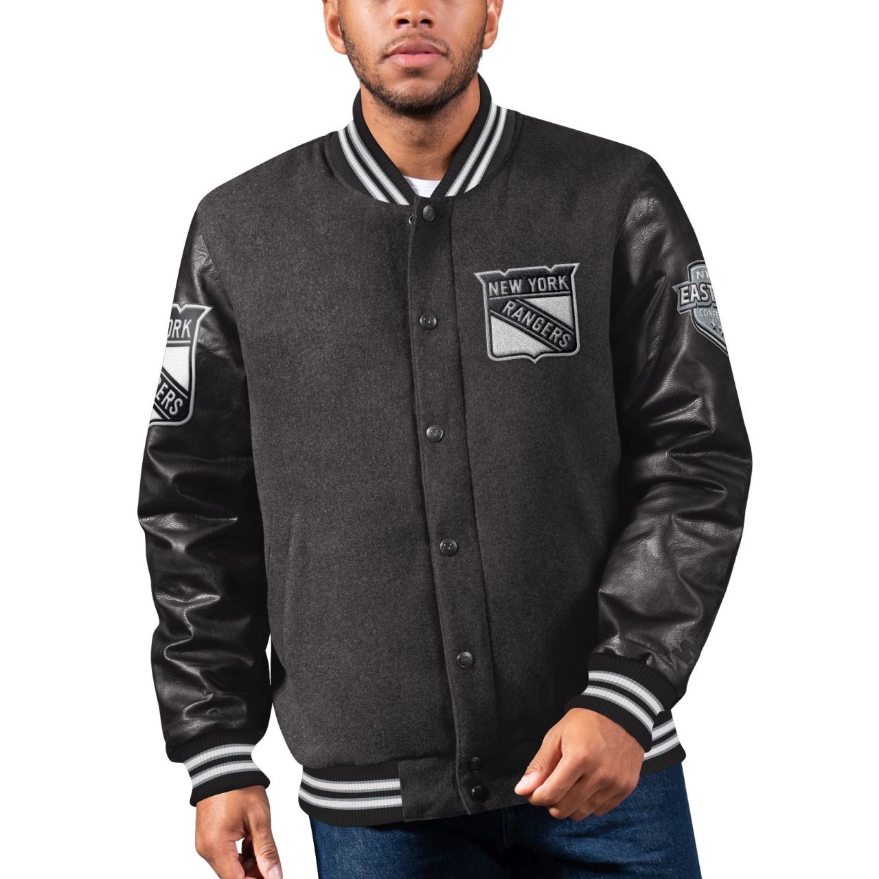 STARTER NHL New York Rangers WOOL Varsity Jacke