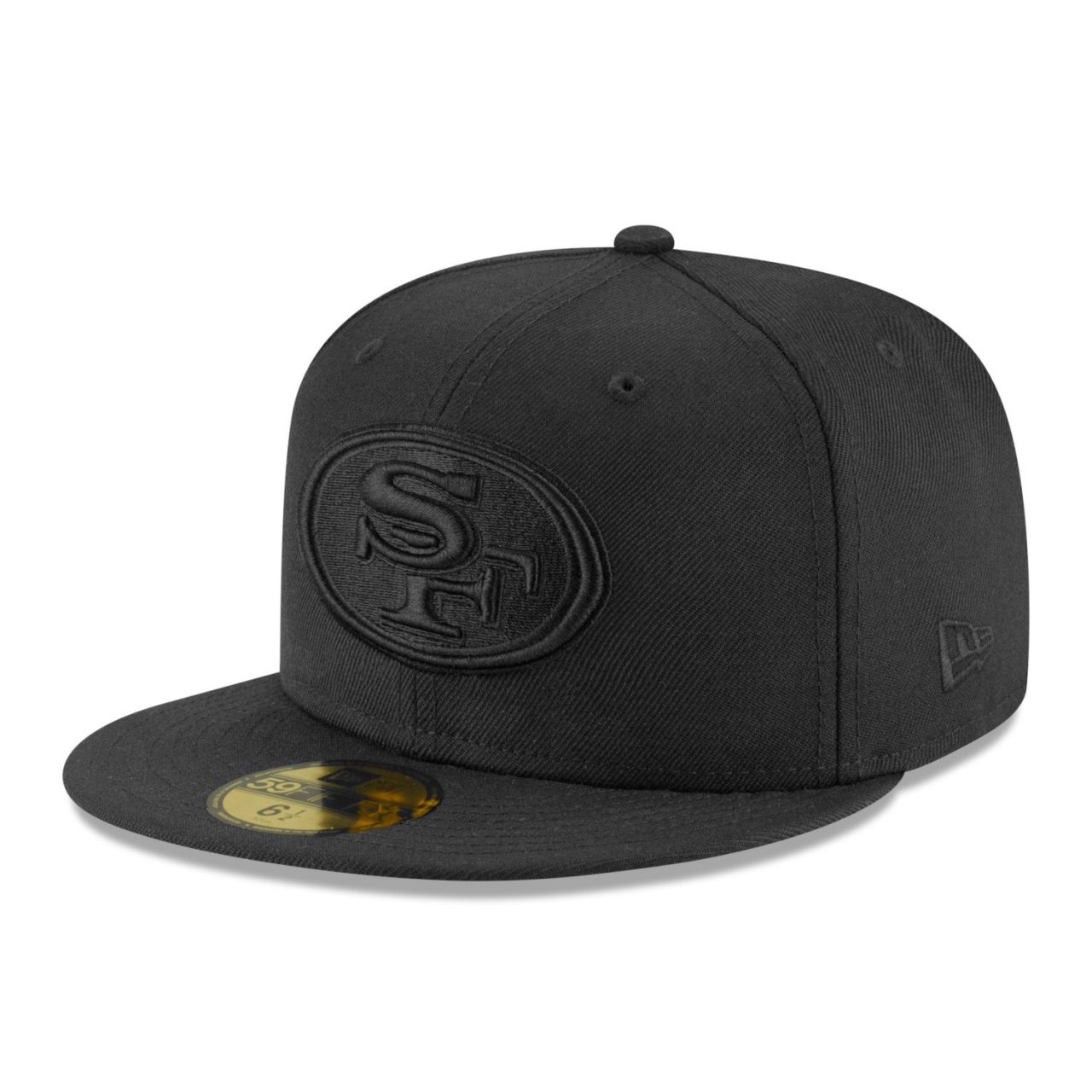 New Era 59Fifty Kinder Cap - BLACK San Francisco 49ers