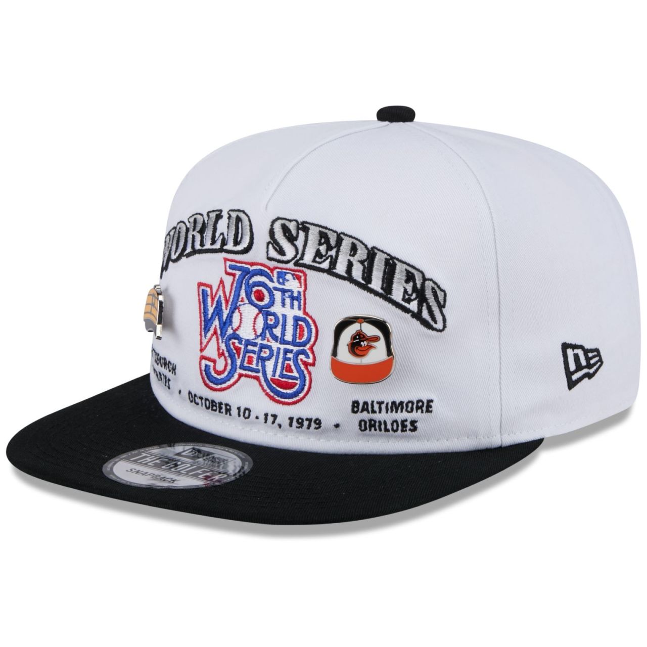 New Era Golfer Cap - WORLD SERIES 1979 PIN Pirates Orioles