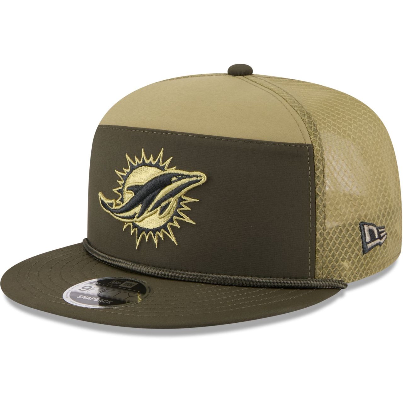 New Era 9Fifty Split Panel Cap - SALUTE Miami Dolphins