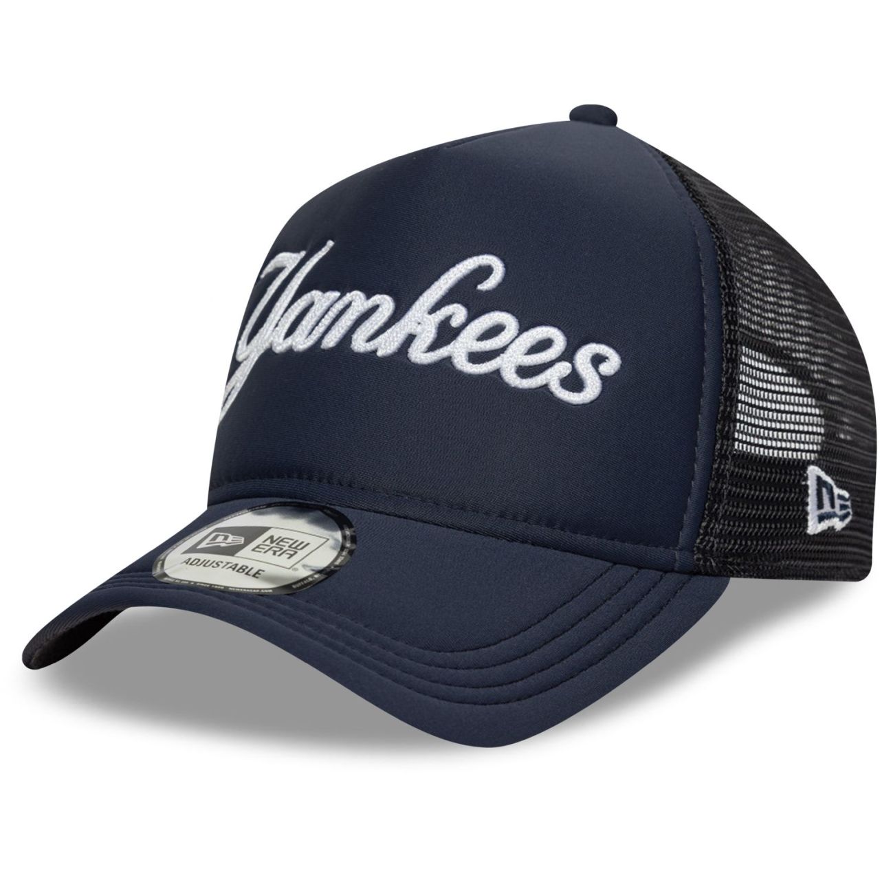 New Era A-Frame Mesh Trucker Cap - FOAM New York Yankees