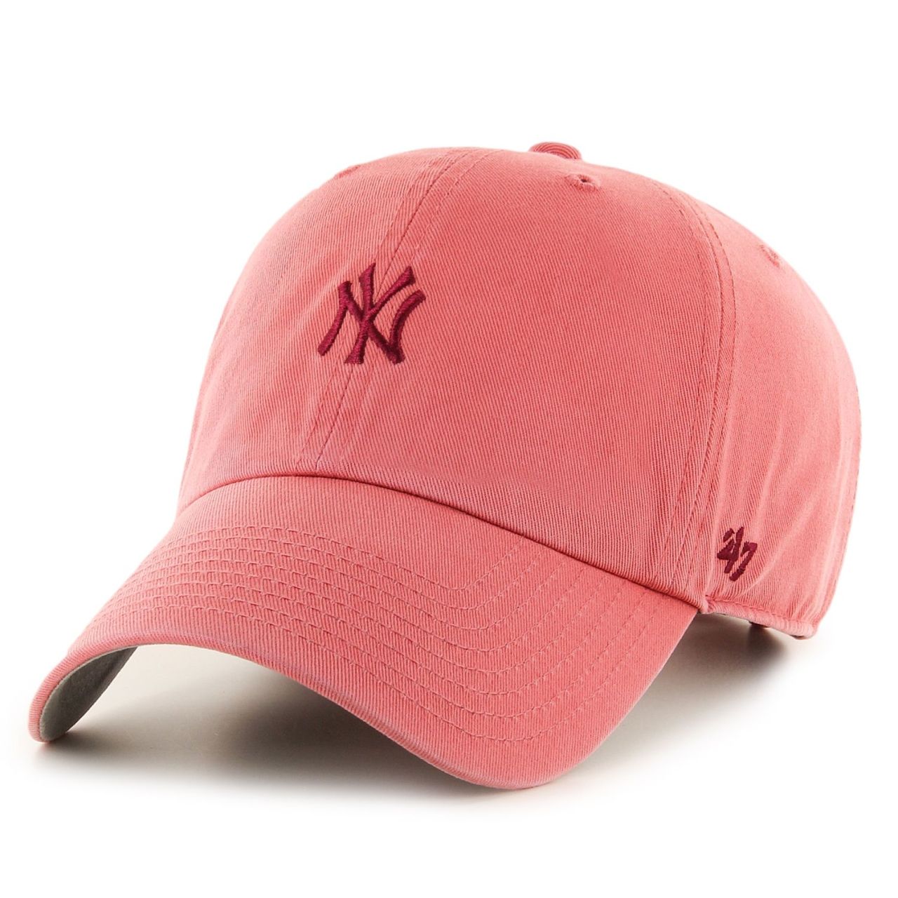 47 Brand Adjustable Cap - BASE New York Yankees island red