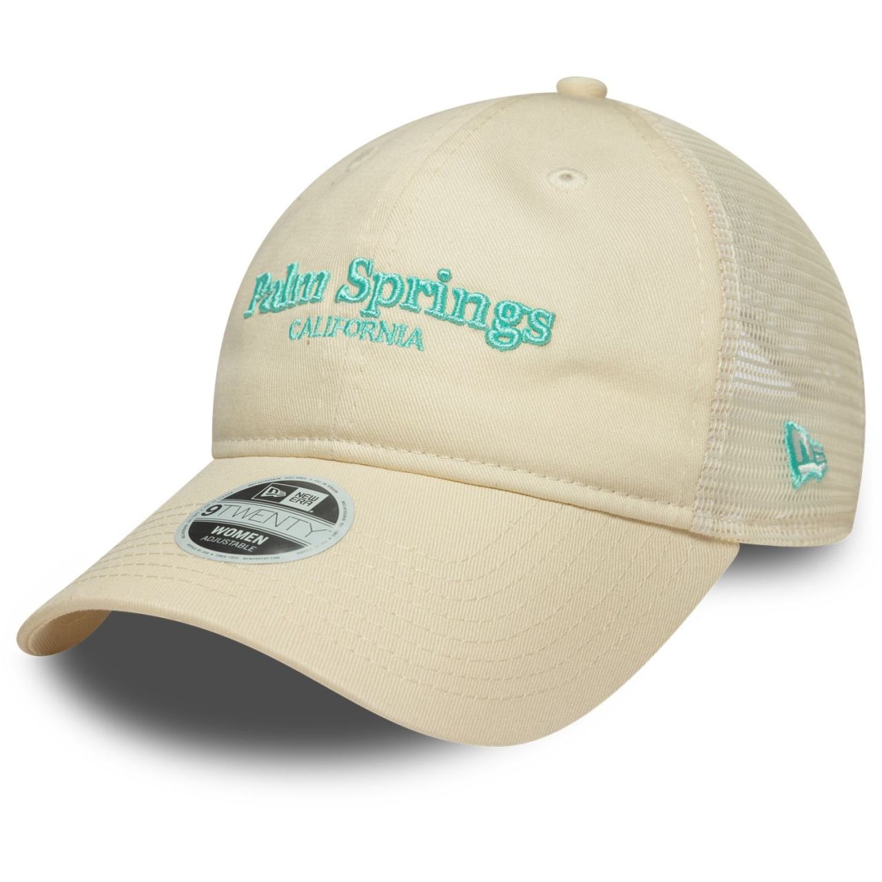 New Era 9Twenty Damen Trucker Cap - PALM SPRINGS beige