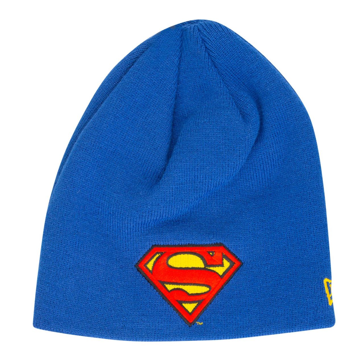 New Era Strick Wintermütze SKULL Beanie - SUPERMAN royal