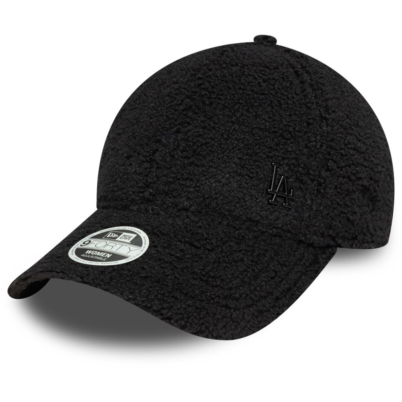 New Era 9Forty Damen Sherpa Cap - BORG LA Dodgers schwarz