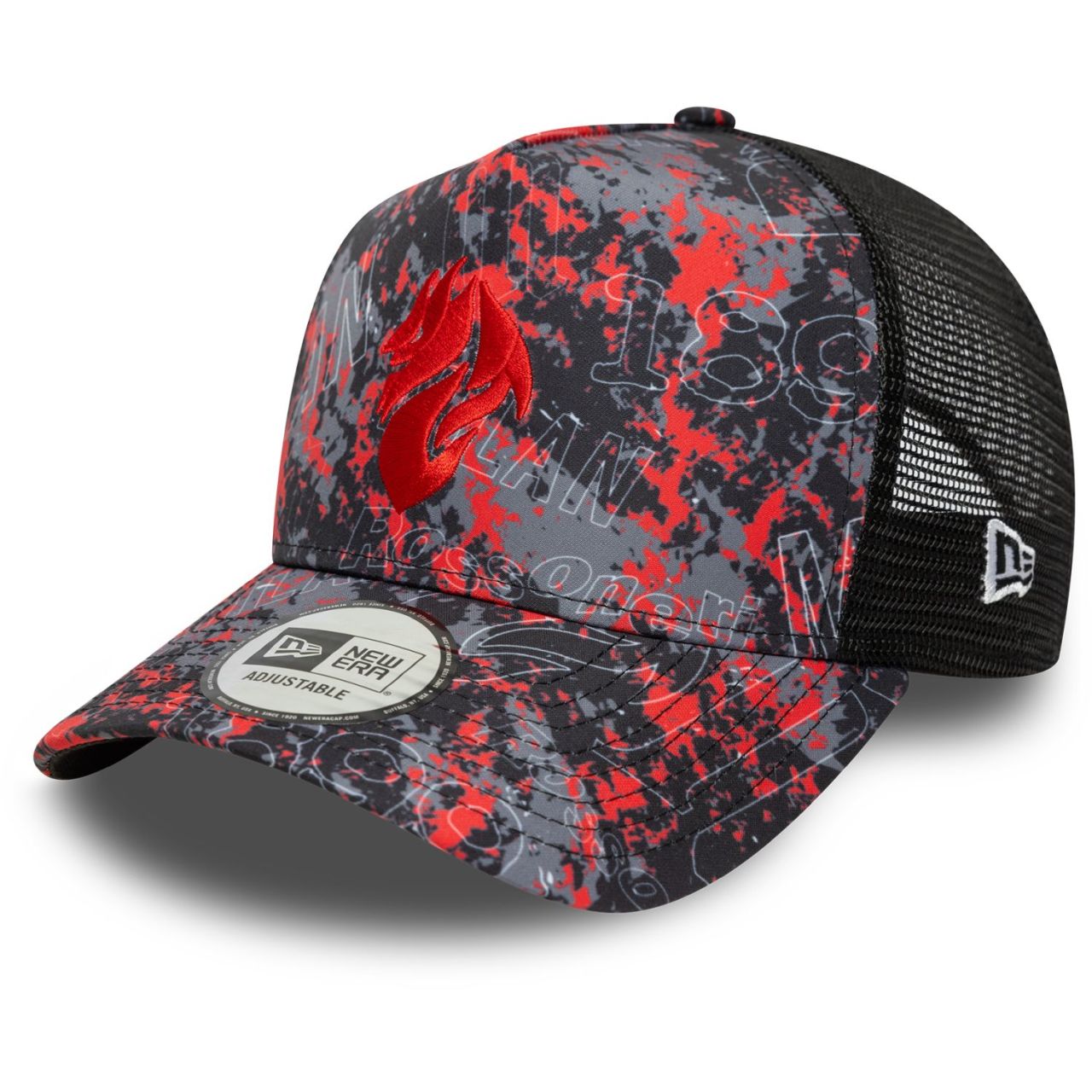New Era A-Frame Trucker Cap - AC MAILAND GRAFITI