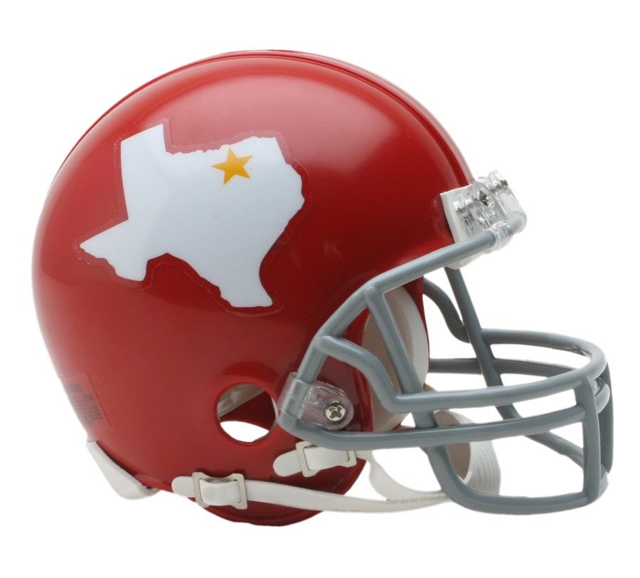 Riddell Mini Football Helm - NFL Dallas Texans 1960-62