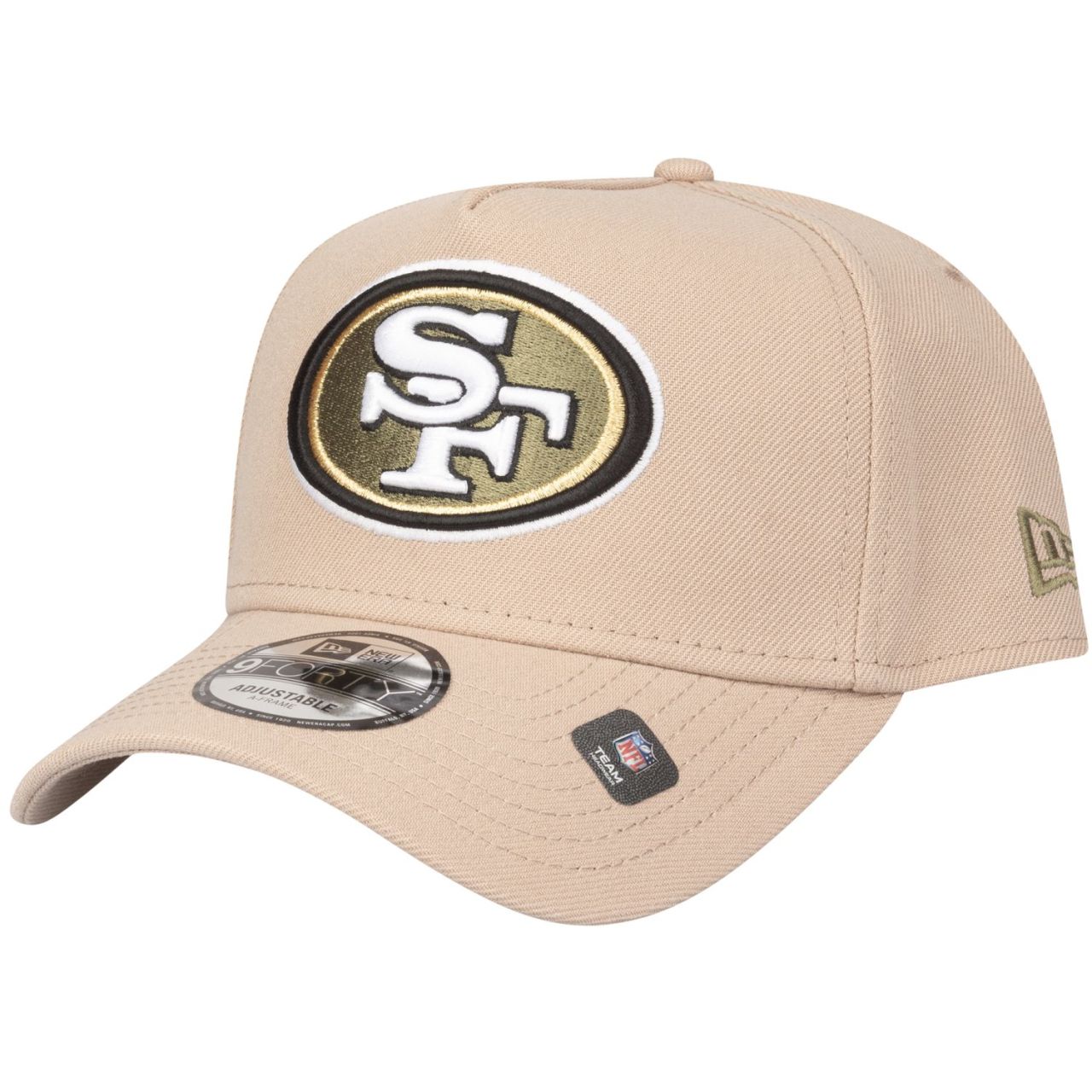 New Era 9Forty A-Frame Cap - San Francisco 49ers camel beige