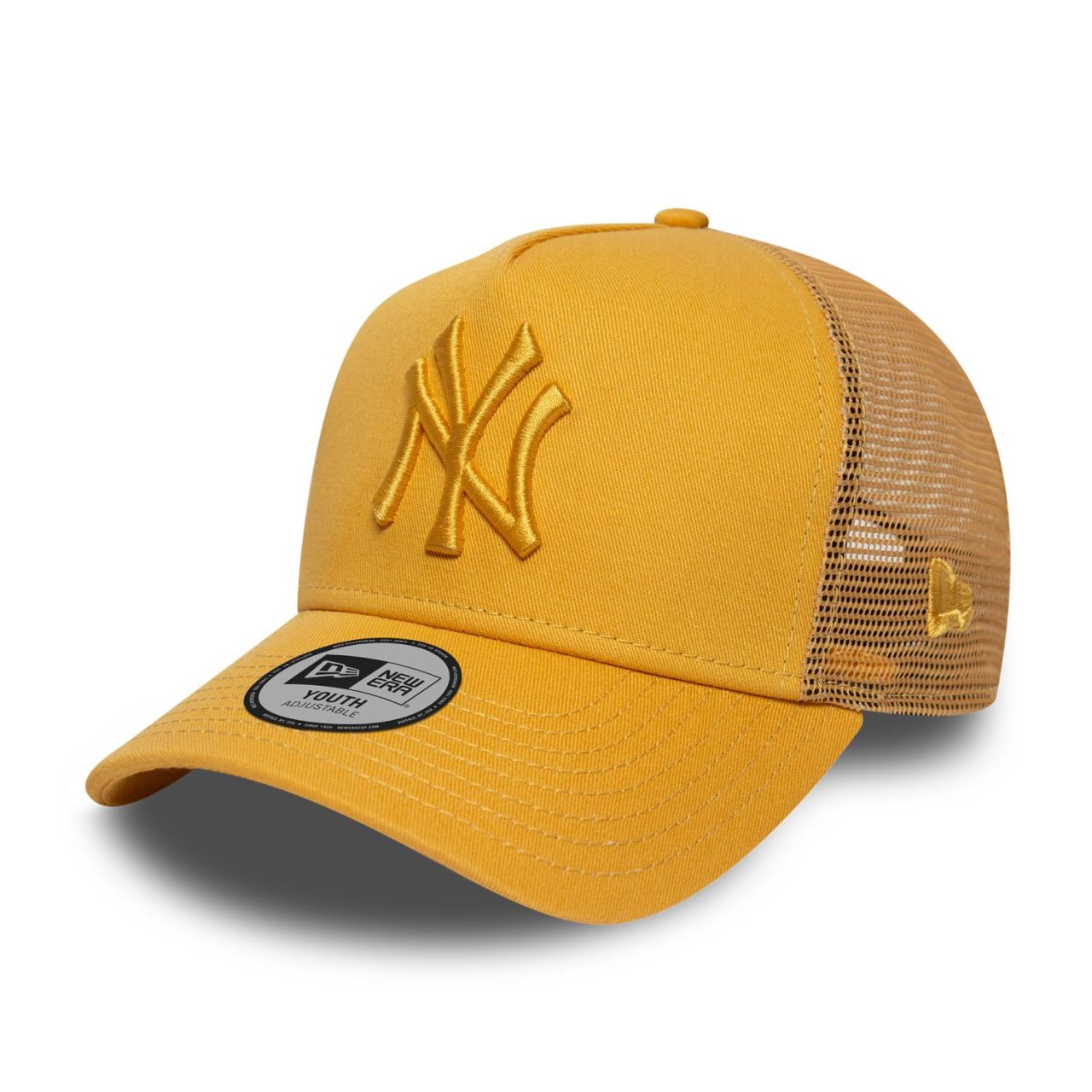 New Era Kinder Trucker Cap - New York Yankees gold