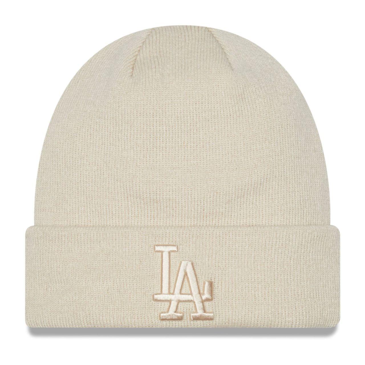 New Era Damen Wintermütze Beanie - Los Angeles Dodgers stone