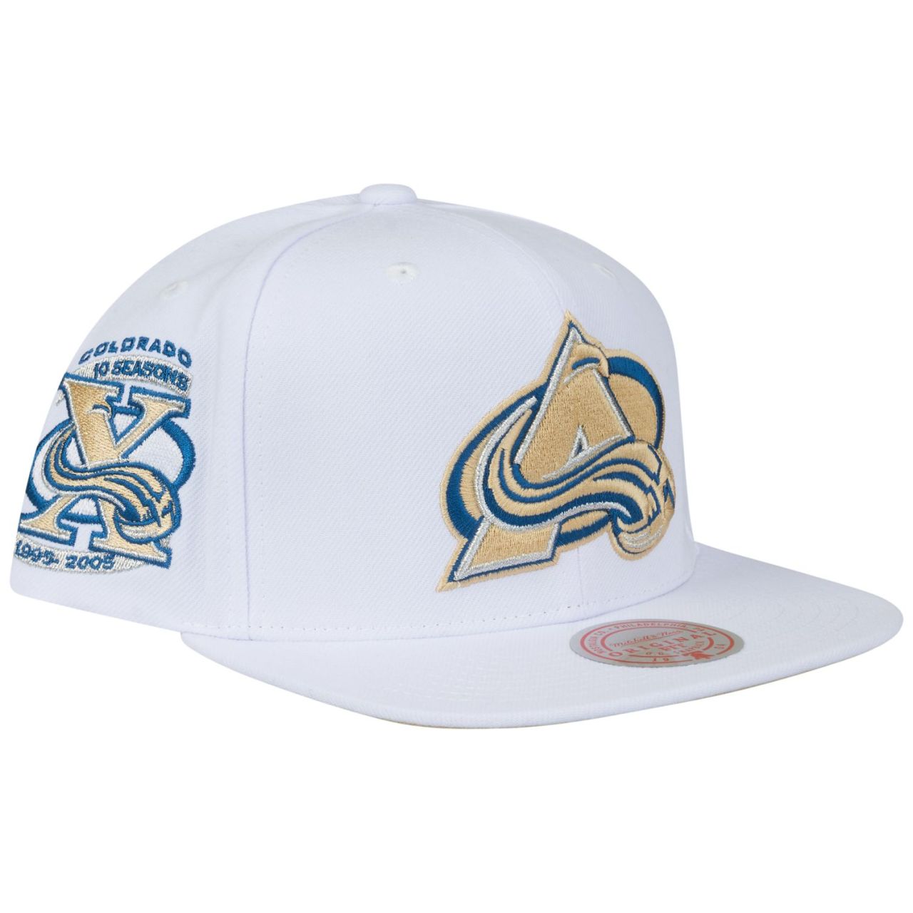 Mitchell & Ness Snapback Cap WINTER WHITE Colorado Avalanche