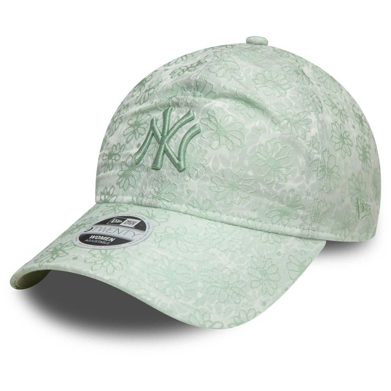 New Era 9Twenty Damen Cap - FLORAL New York Yankees green