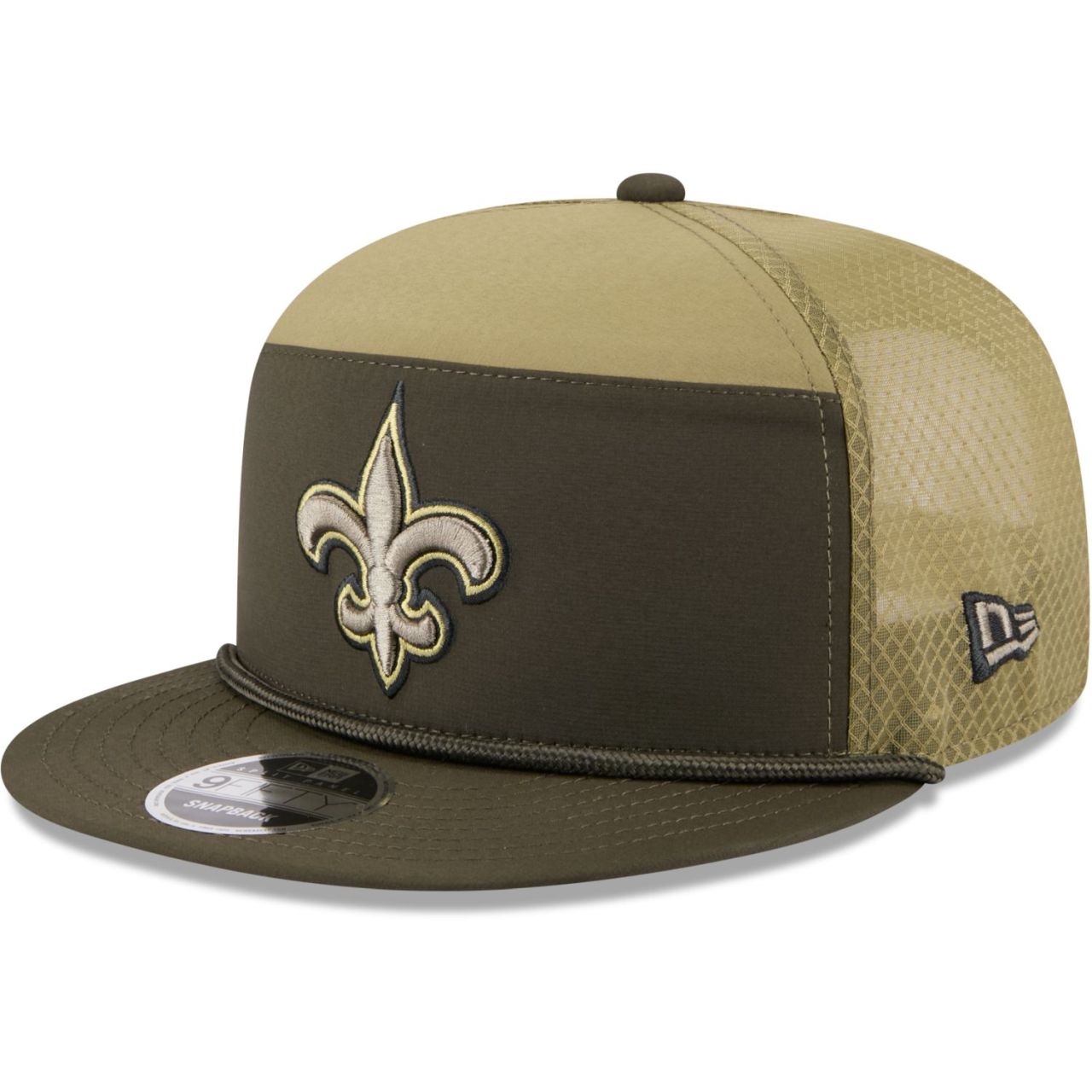 New Era 9Fifty Split Panel Cap - SALUTE New Orleans Saints