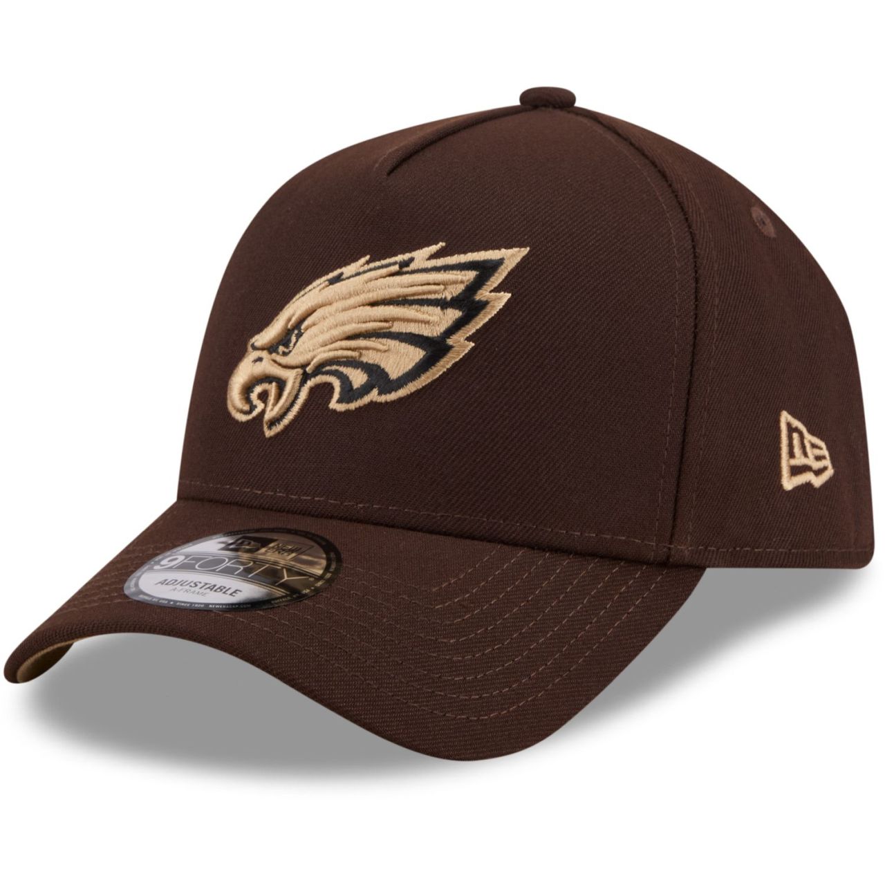 New Era 9Forty A-Frame Cap - Philadelphia Eagles burnt wood