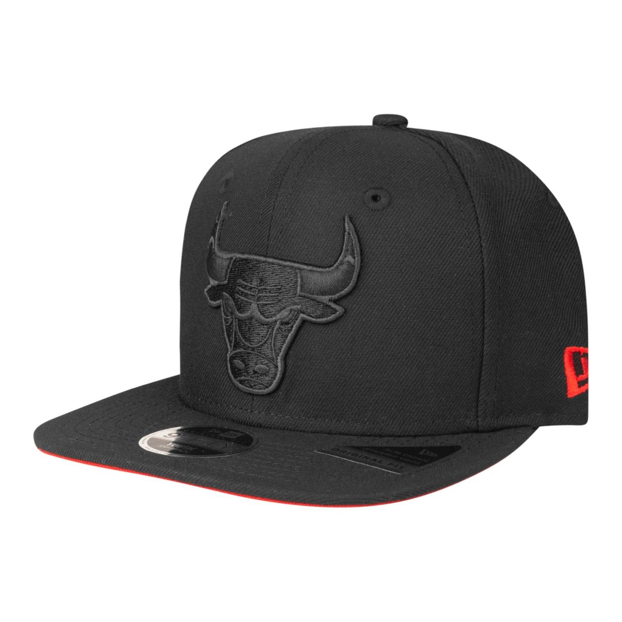 New Era 9Fifty Snapback Kinder Cap - Chicago Bulls schwarz