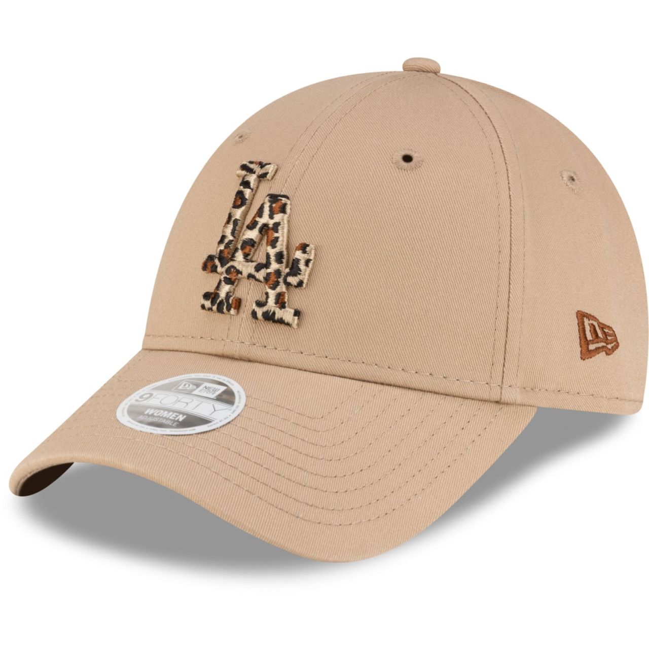 New Era 9Forty Damen Cap - ANIMAL Los Angeles Dodgers camel