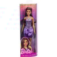 Barbie Fashionista Puppe im Paillettenkleid mit Satinrock