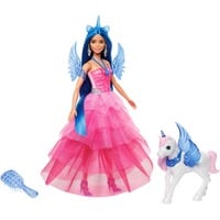 Barbie Saphire Puppe mit Einhorn