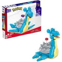 MEGA Pokémon Lapras Bauspielzeug-Set mit Actionfigur, Konstruktionsspielzeug