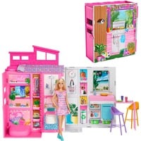 Barbie Ferienhaus Puppe und Spielset, Kulisse