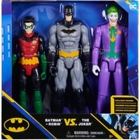 Batman 30 cm Figuren-Set aus Batman (Rebirth), Robin und Joker, Spielfigur