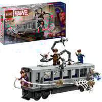 76321 Marvel Super Heroes Spider-Man vs. Doc Ock: Showdown in der U-Bahn, Konstruktionsspielzeug