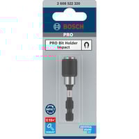 PRO Impact Control Schnellverschluss-Bithalter mit Magnet, 1/4', Adapter