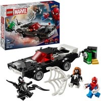 76309 Marvel Super Heroes Spider-Man vs. Venom Muscle-Car, Konstruktionsspielzeug