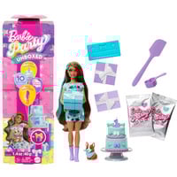 Barbie Party Unboxed Haustier Geburtstag Serie - blaues Kleid, Puppe