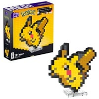 MEGA Pokémon Pikachu Bauspielzeug-Set für Sammler, Konstruktionsspielzeug