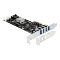 PCIe x4 auf 4x ext. USB 3.2 Gen 1 Quad Channel, USB-Controller
