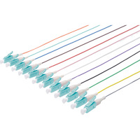 Durchgefärbte LC Simplex OM3 Pigtails, Kabel