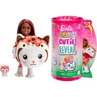 Barbie Cutie Reveal Chelsea Costume Cuties Serie - Kitty Red Panda, Puppe