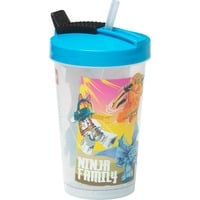 LEGO Becher mit Strohhalm Ninjago Classic Black