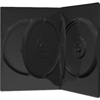 4er-DVD-Box black (50 Stück), Schutzhülle