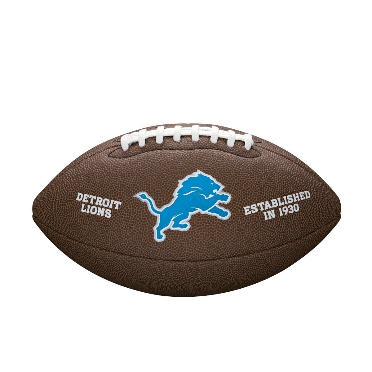 Wilson NFL Team Logo Composite Football Detroit Lions