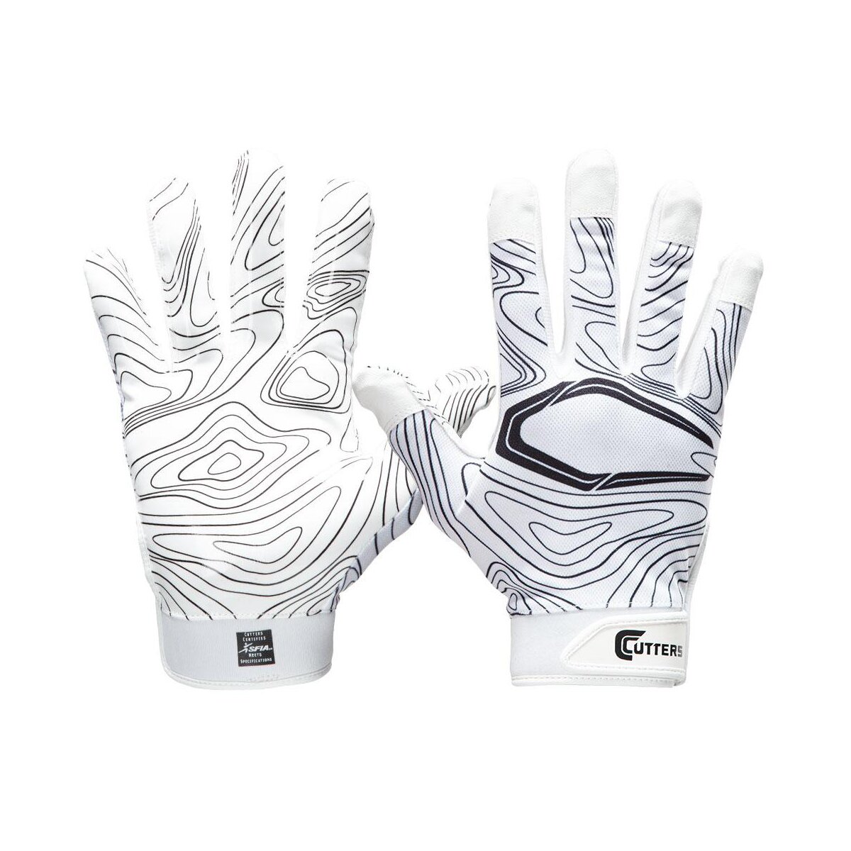 Cutters S150 Gameday Receiver Handschuhe Jugend/Youth - weiß Gr. YXXS/YXS
